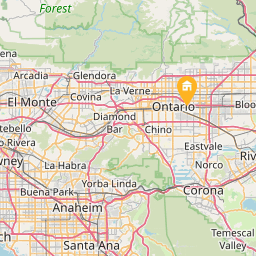 Motel 6 Ontario California on the map